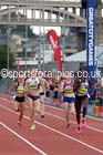 Christine Ohuruogu wins the 500 metres, Great North CityGames. Photo: David T. Hewitson/Sports for All Pics